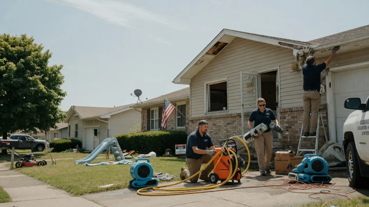 Water Damage Restoration in Bourbon, IN near me